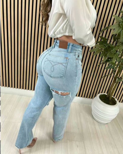 Vibecurve® Bootcut Tummy Control High Waist Jean