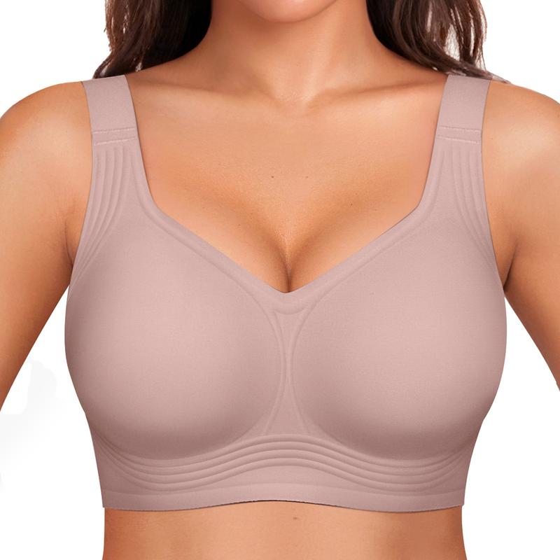 Vibecurve® Women's Plunge Bra - Unlined Underwire Sexy Demi Balconette