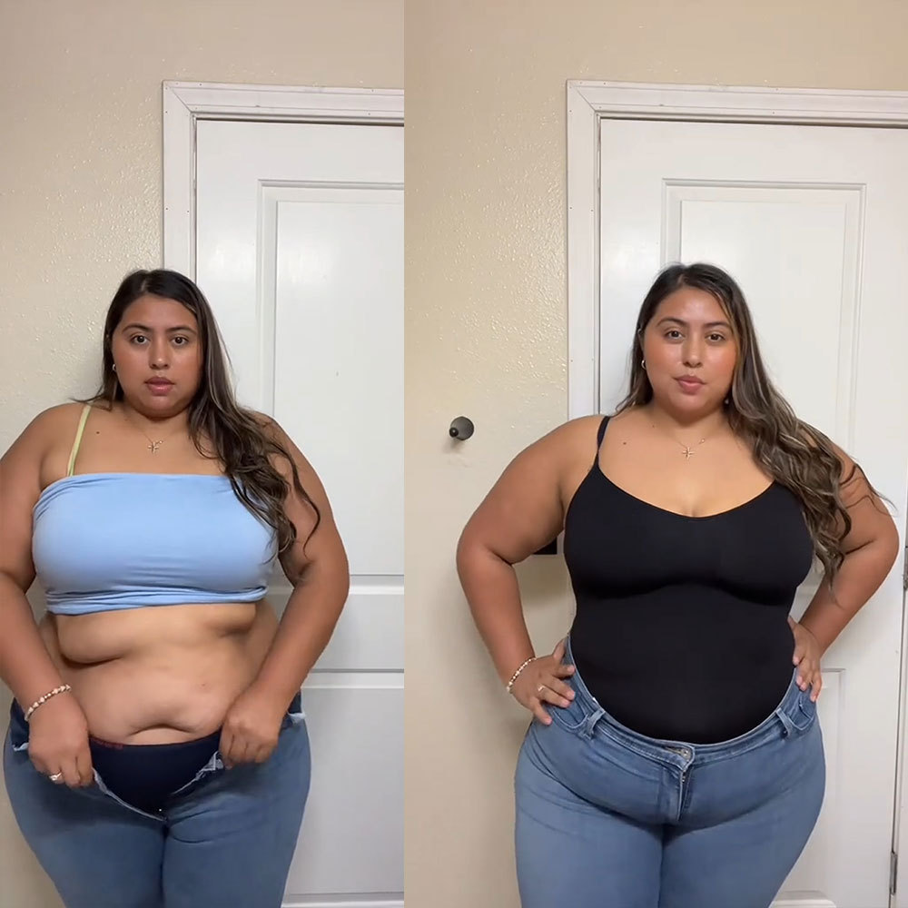 Vibecurve® Seamless Bodysuits Tummy Control Body Shaper (2 pack)