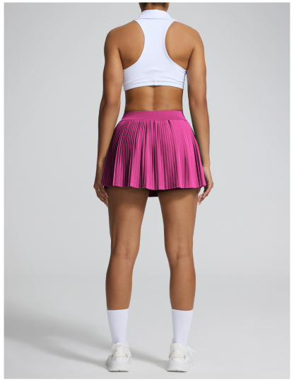 Vibecurve®Casual Pleated Sports Skirt