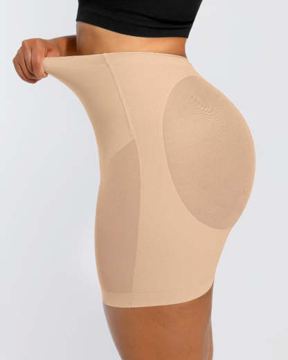 🔥Vibecurve®Women's Seamless Mesh High Waist Shapewear Shorts Thigh Slimmer Underwear