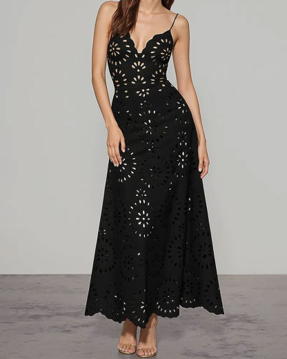 Vibecurve® Flower Hollow One Piece Swimsuit and Skirt