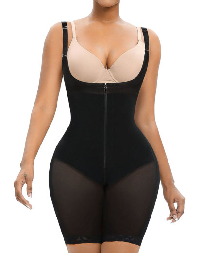 Vibecurve® Fajas Colombianas Moldeadoras Shapewear Tummy Control High Waisted Shorts Butt Lifting Faja Body Shaper Bodysuits