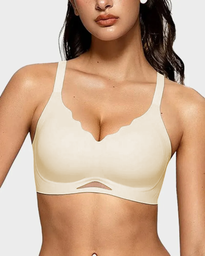 Vibecurve® Seamless Soft Comfort Wireless Mesh Bra