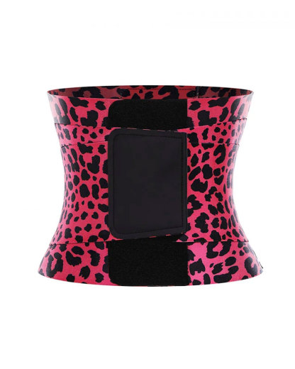 Vibecurve®Stretch Waist Stretch Belly Stretch Leopard Print Belly Stretch With Waist Trainer