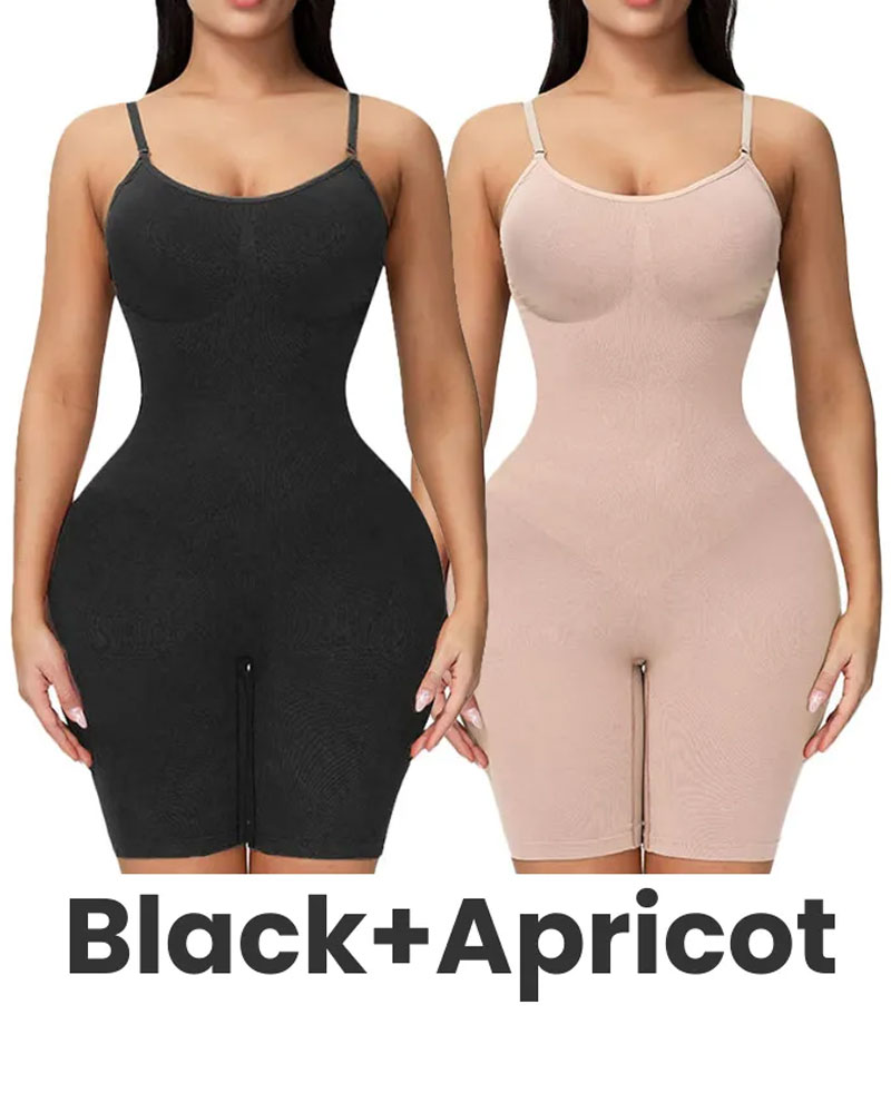 Vibecurve® Seamless Bodysuits Tummy Control Body Shaper (2 pack)