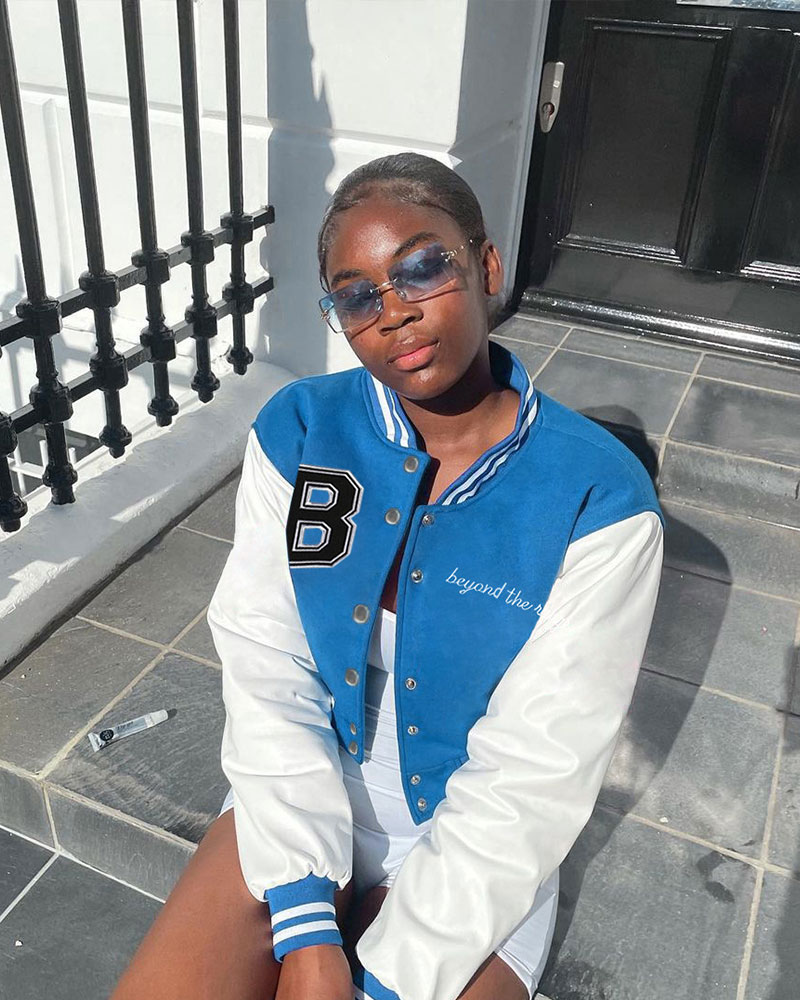 Vibecurve® Bomber Jacket: Curve-Hugging Home Run!