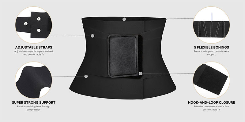 Vibecurve®Triple Wrap Tummy Control Waist Trainer Belt