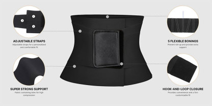 Vibecurve®Triple Wrap Tummy Control Waist Trainer Belt