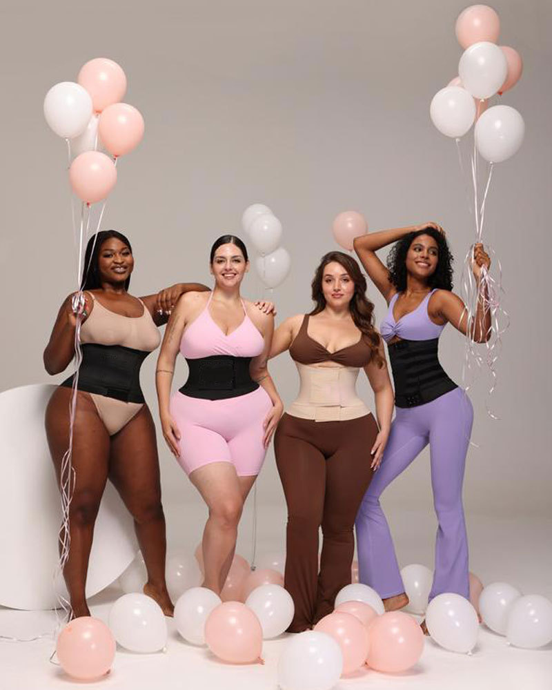 Vibecurve® Hourglass Girdle – Adjustable Women's Waist Trainer