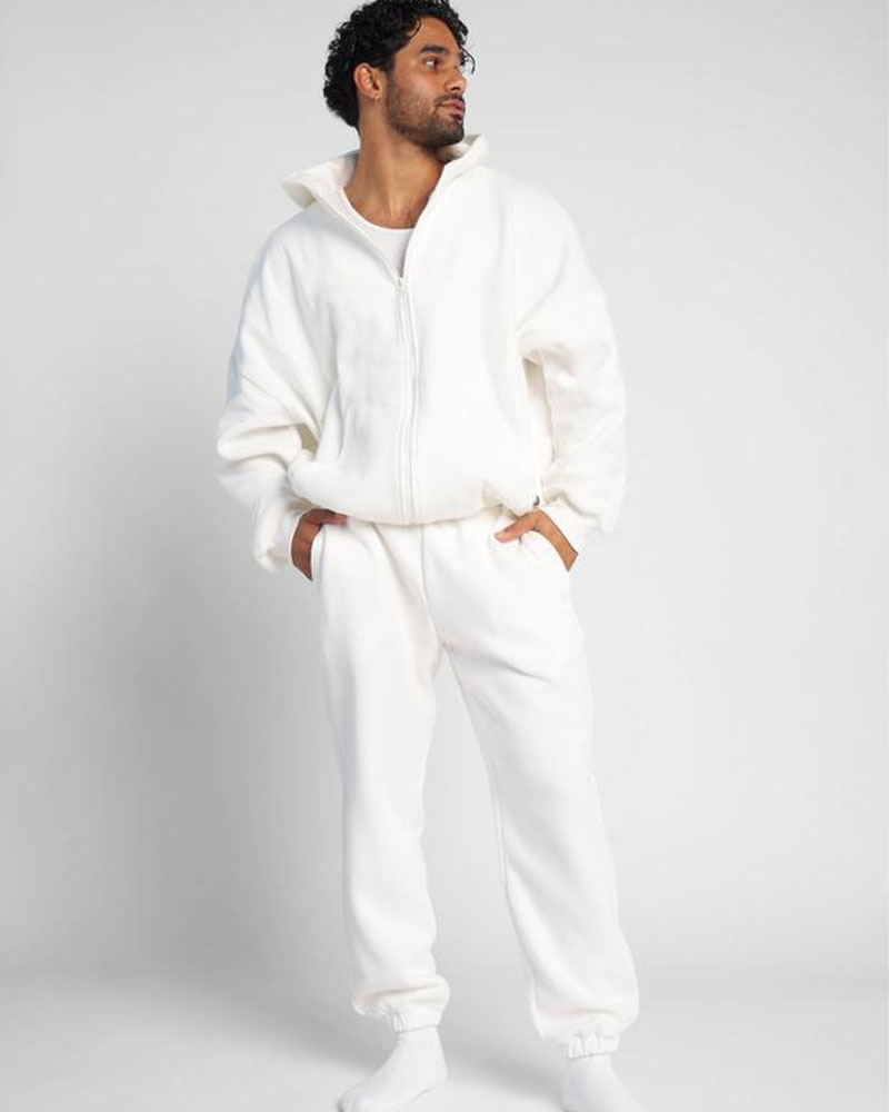 Vibecurve® Cloud Zip Oversized Hoodie