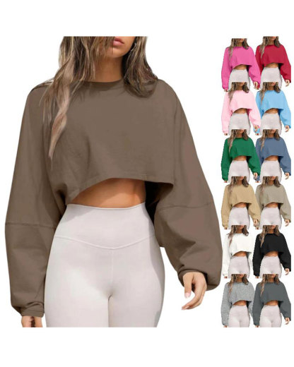 Vibecurve® Long Ballon Sleeve Sweatshirts