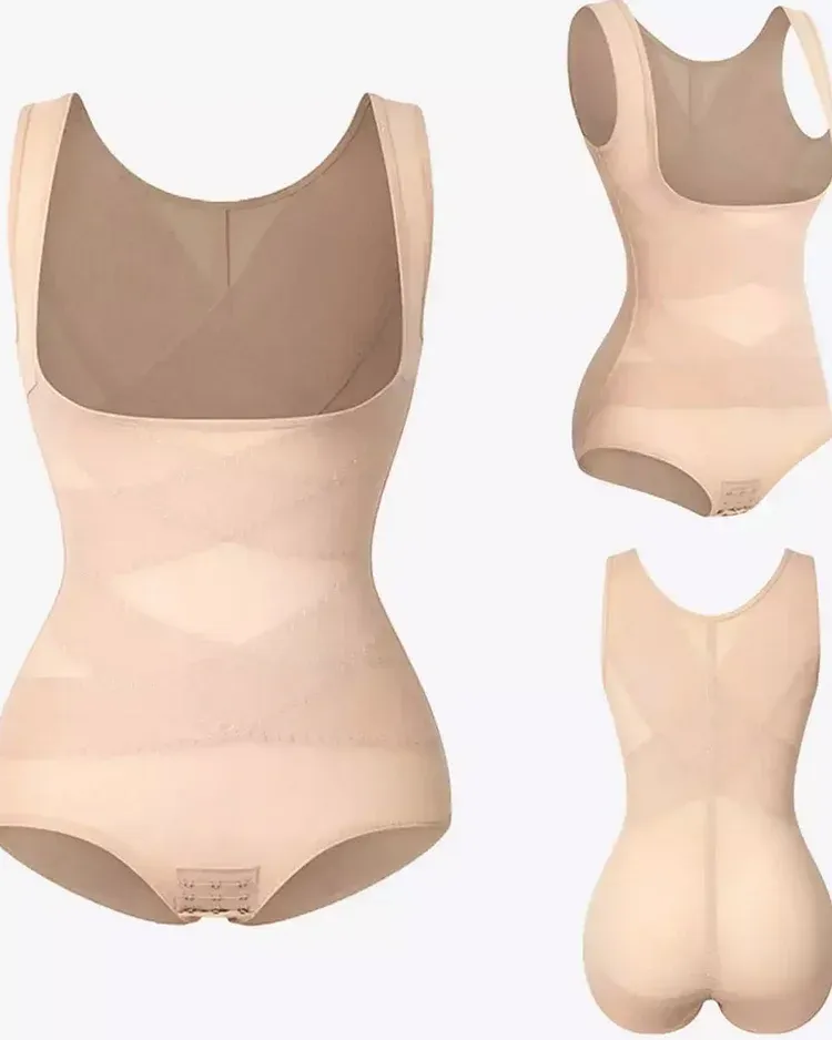 Mesh Tummy Tuck Body Triangle Shapewear