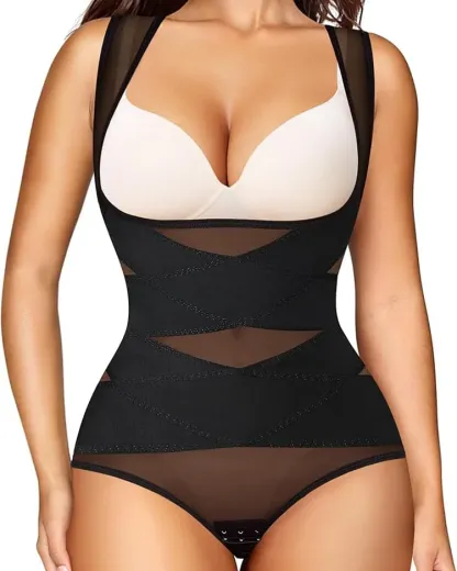 Mesh Tummy Tuck Body Triangle Shapewear
