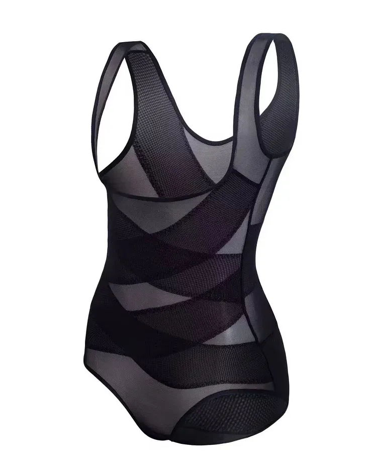 Mesh Tummy Tuck Body Triangle Shapewear