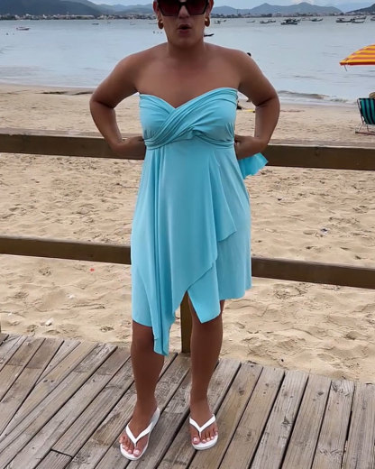 Vibecurve®Multi-Wear Beach Dress