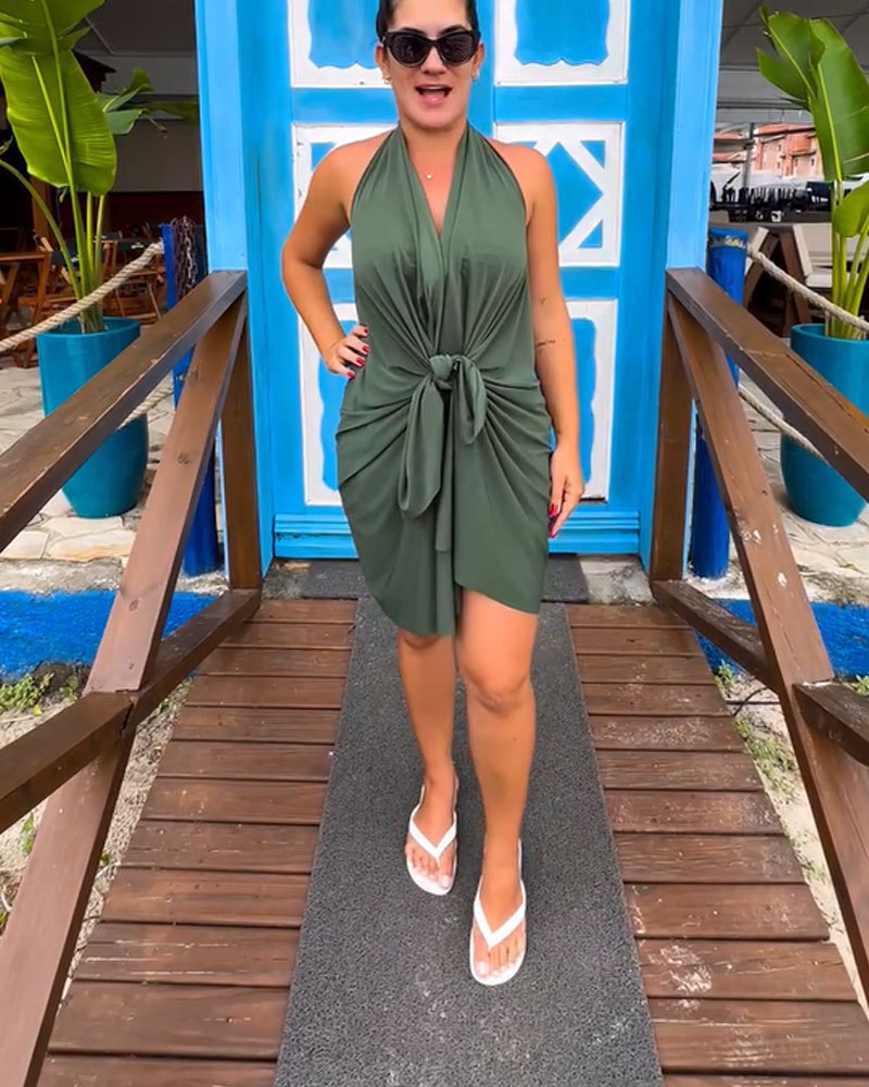 Vibecurve®Multi-Wear Beach Dress