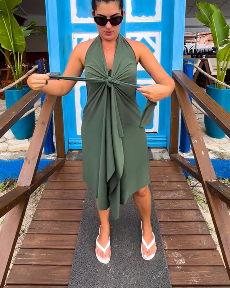 Vibecurve®Multi-Wear Beach Dress