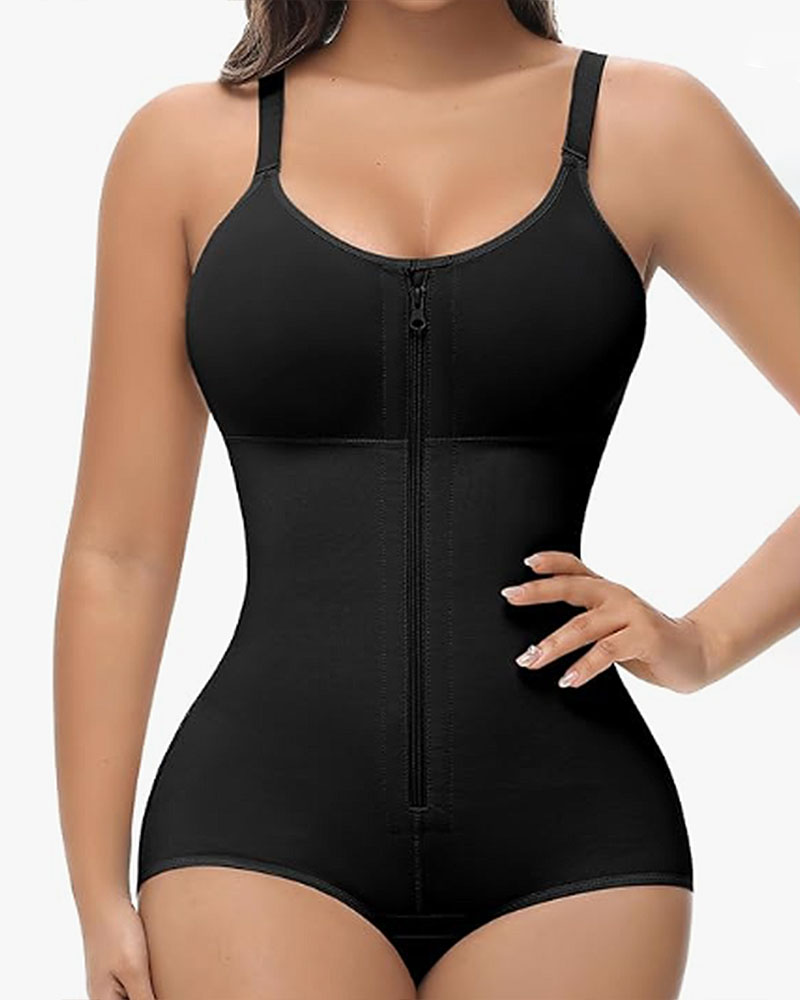 Vibecurve® Post Operative Compression Garment With Zipper For Chest And Abdomen