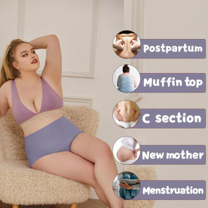 Vibecurve® High Waist Seamless Panties