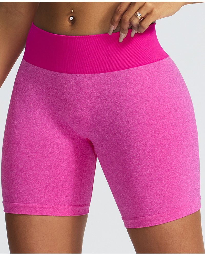 Vibecurve®Seamless Knit Running Yoga Shorts