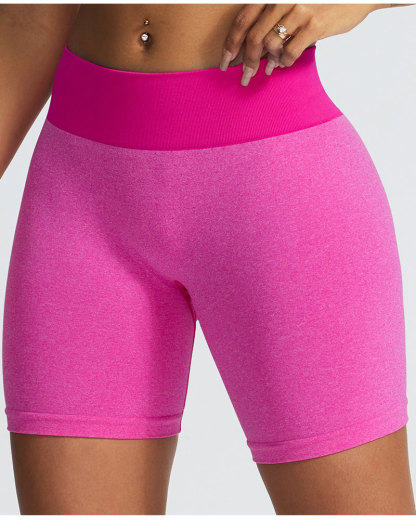 Vibecurve®Seamless Knit Running Yoga Shorts