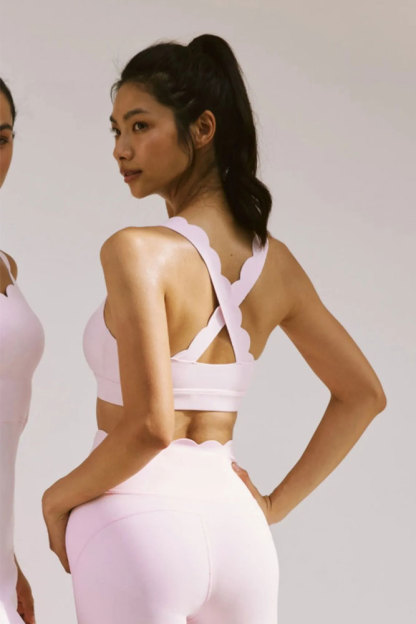 Vibecurve® Comfortable And Breathable Padded Push-Up Sports Top For Running, Fitness Training And Yoga