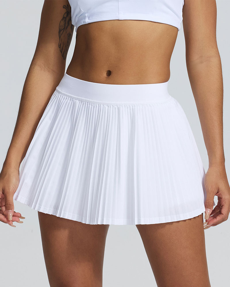 Vibecurve®Casual Pleated Sports Skirt