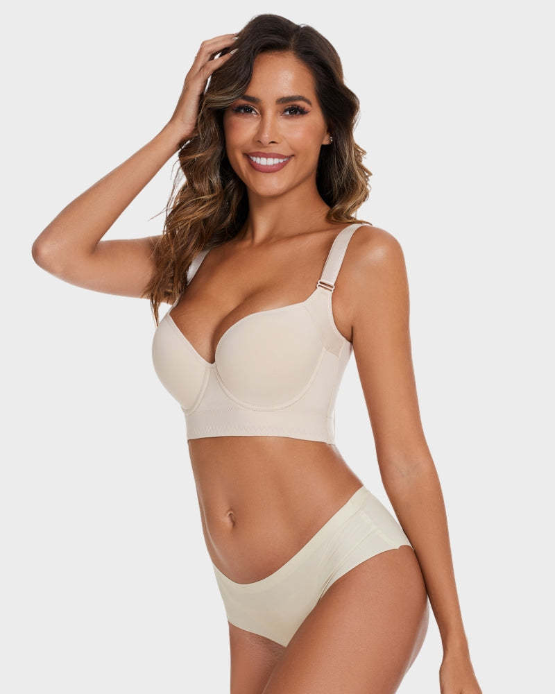 vibecurve Full-Coverage Smooth Back Bra for Women