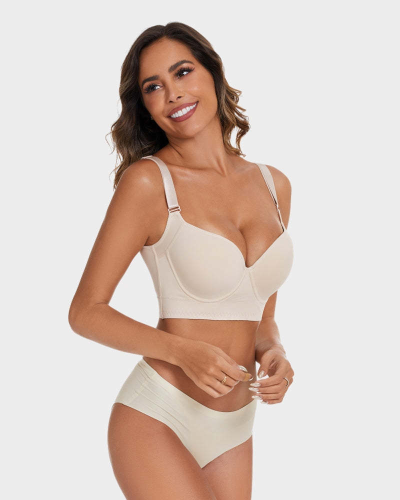 vibecurve Full-Coverage Smooth Back Bra for Women
