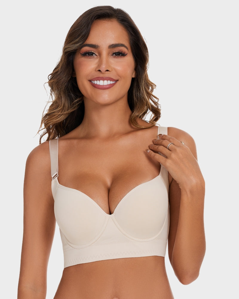 vibecurve Full-Coverage Smooth Back Bra for Women