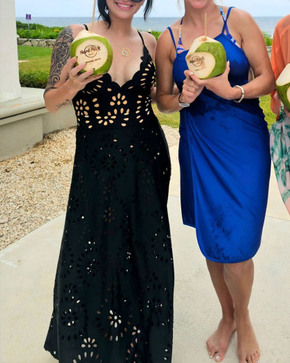 Vibecurve® Flower Hollow One Piece Swimsuit and Skirt