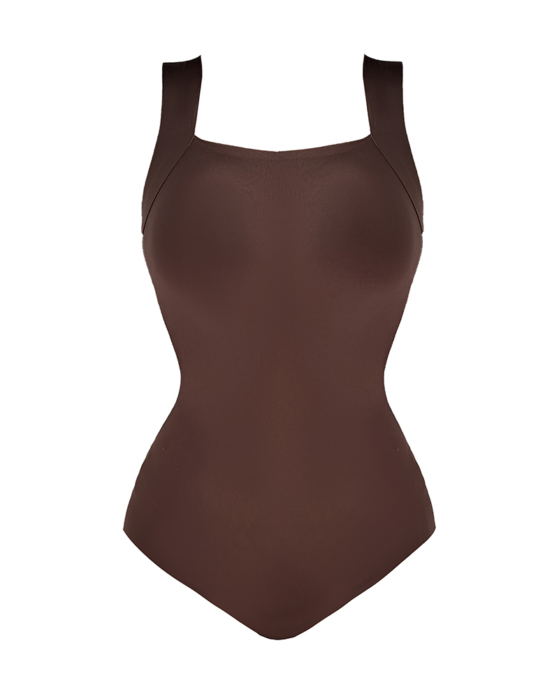 Vibecurve® U Neck Shapewear Built-in Bra Sleeveless High Strechy Slim Fit Tank BodySuits