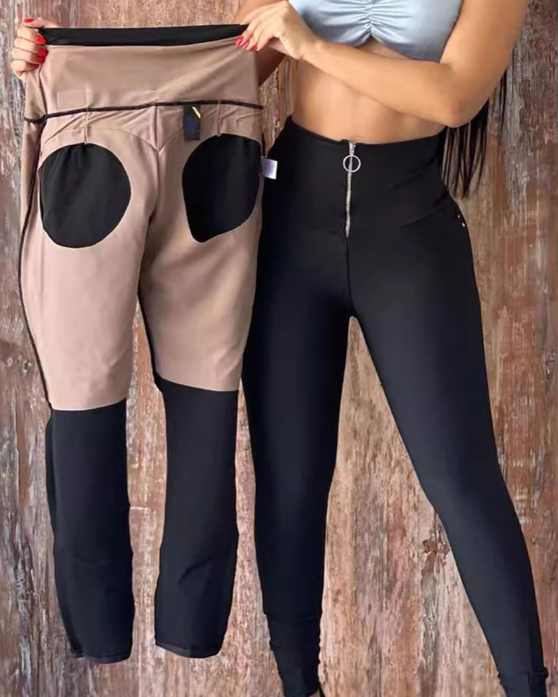 Vibecurve® High-Waisted Tummy-Controlling Buttocks Leggings
