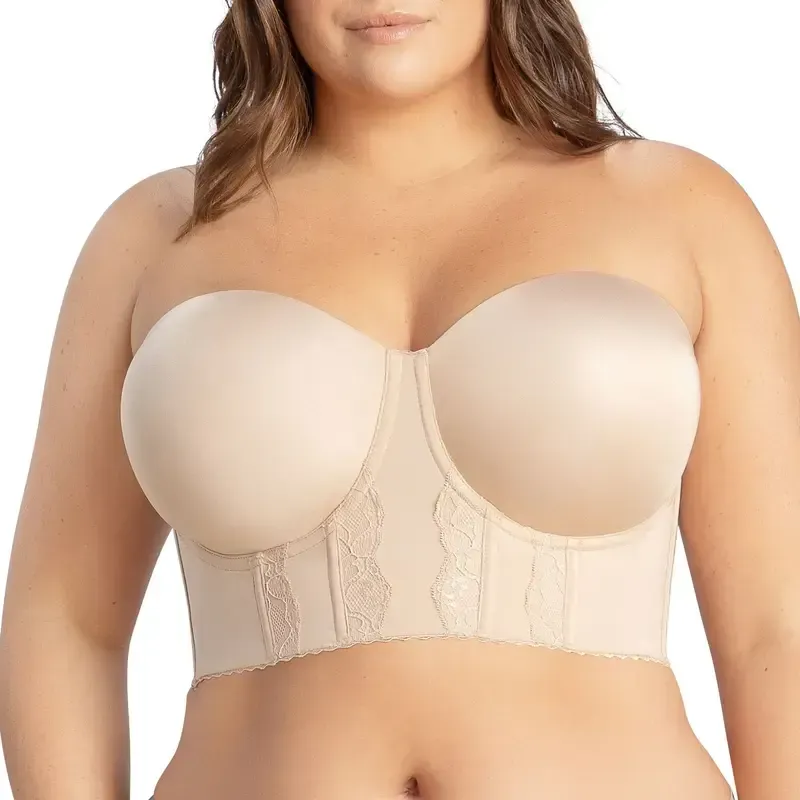 Vibecurve® Women's Anti-Slip Strapless Support Bra