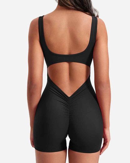 Vibecurve® Backless Sleeveless Yoga Bodysuit