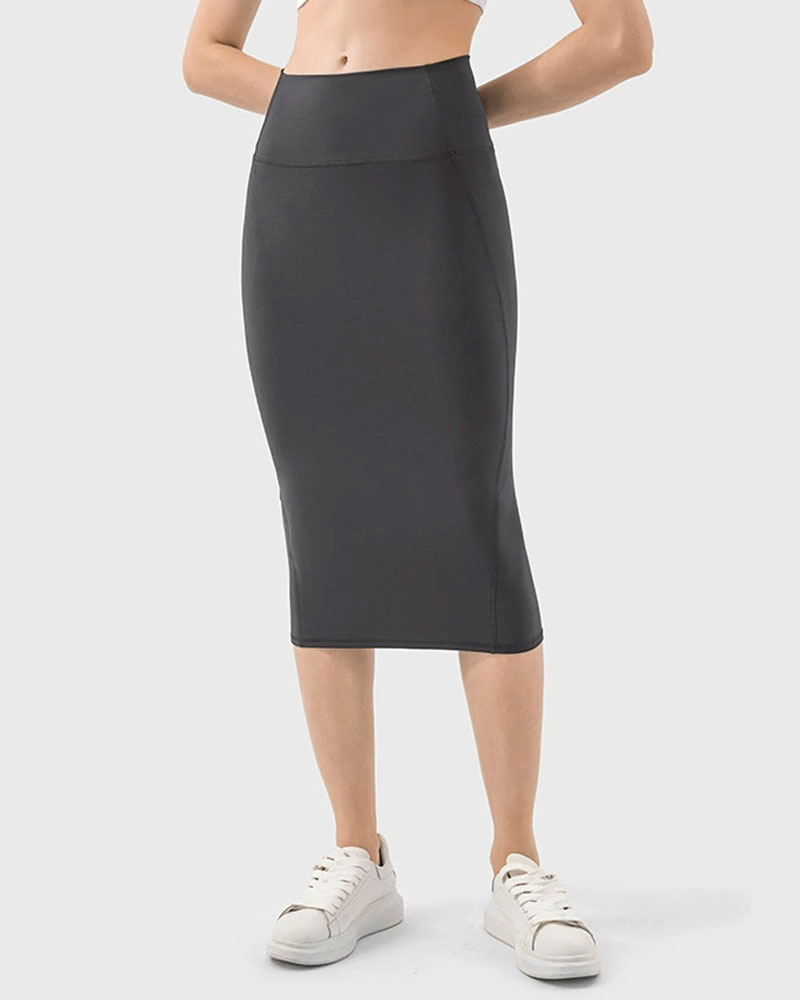 Vibecurve® Women's High Waist Tummy Control Sports Hip Skirt