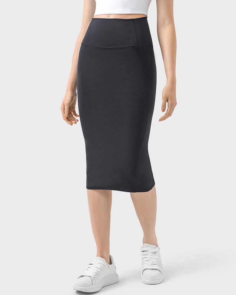 Vibecurve® Women's High Waist Tummy Control Sports Hip Skirt