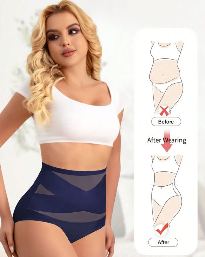 Vibecurve® Cross high waist tummy control comfortable briefs
