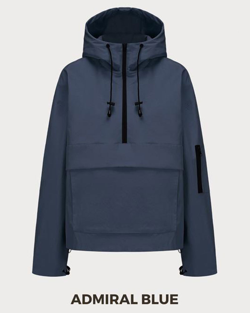 Vibecurve® StormTex Waterproof Oversized Fall Hoodie Coat