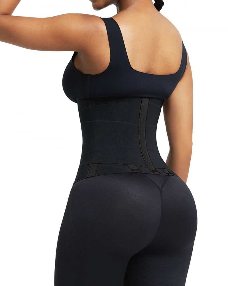 Stretch Waist Stretch Belly Stretch Leopard Print Belly Stretch With Waist Trainer
