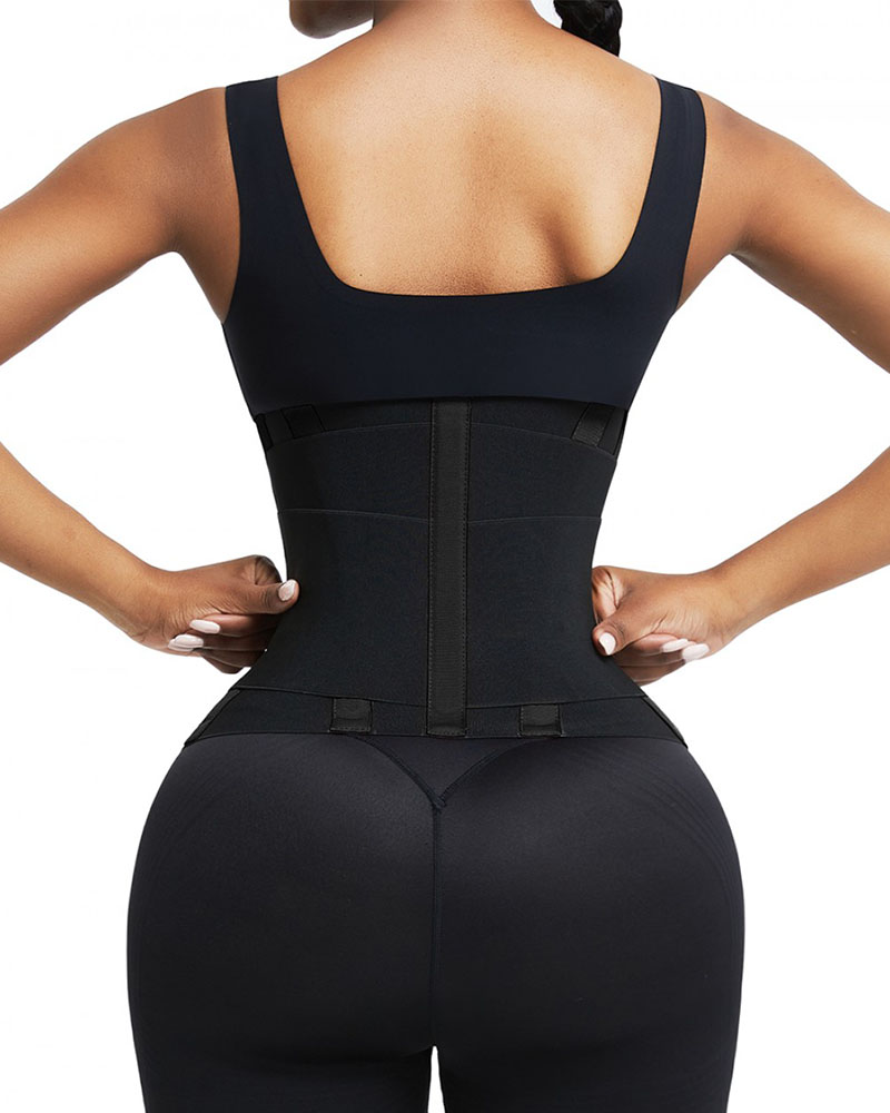 Stretch Waist Stretch Belly Stretch Leopard Print Belly Stretch With Waist Trainer
