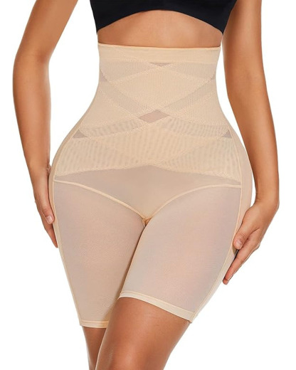 Vibecurve® High Waist Tummy Tuck Hip Lift Seamless Shorts