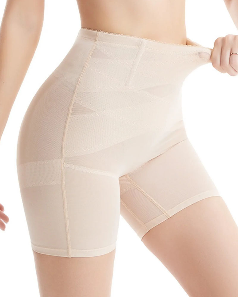 Vibecurve® High Waist Tummy Tuck Hip Lift Seamless Shorts