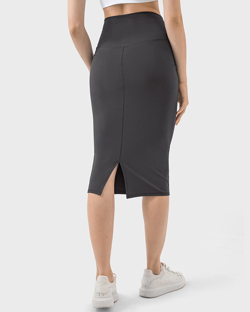 Vibecurve® Women's High Waist Tummy Control Sports Hip Skirt