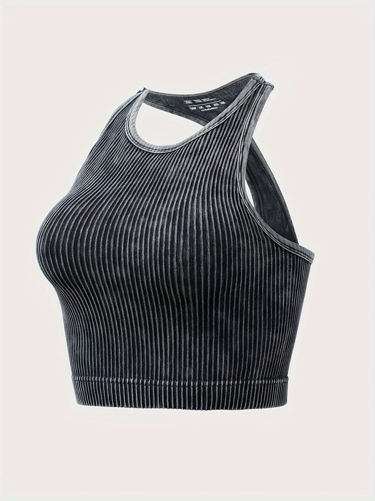 Vibecurve® Women's Solid Racerback Sports Tank Top