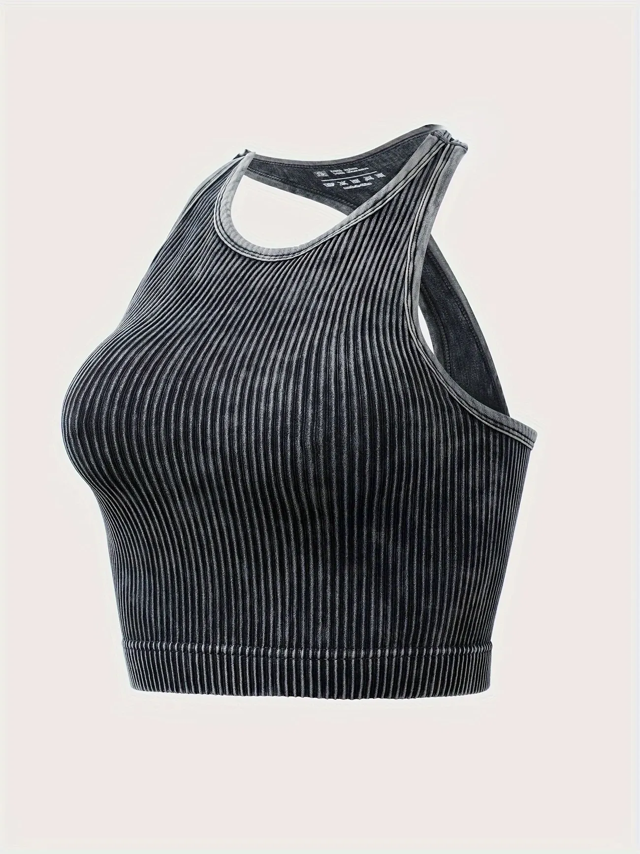 Vibecurve® Women's Solid Racerback Sports Tank Top