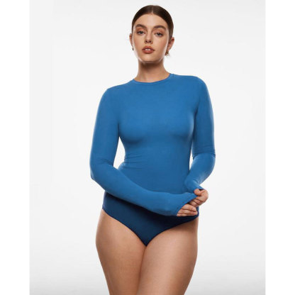 Vibecurve® Soft Single-Layer Basic Long Sleeve Shirts