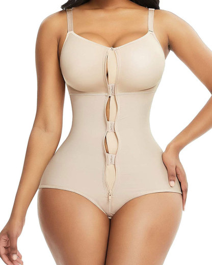 Vibecurve® Post Operative Compression Garment With Zipper For Chest And Abdomen