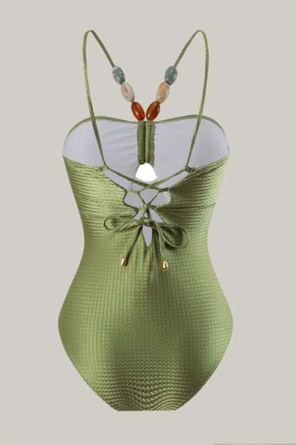 Vibecurve® Womens One-Piece Swimsuits with Cover Up Wrap Skirt